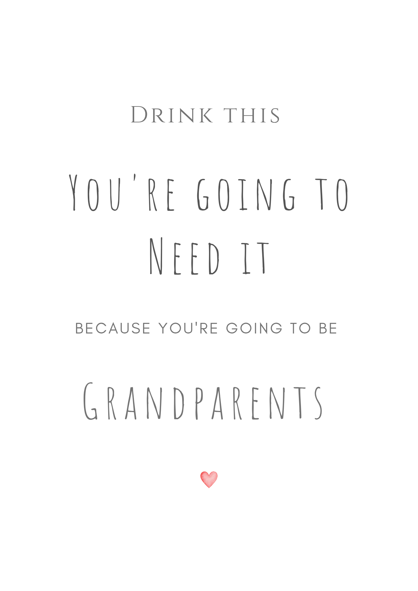 Pregnancy Reveal Wine Label