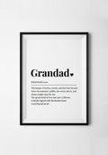 Grandad Noun Print