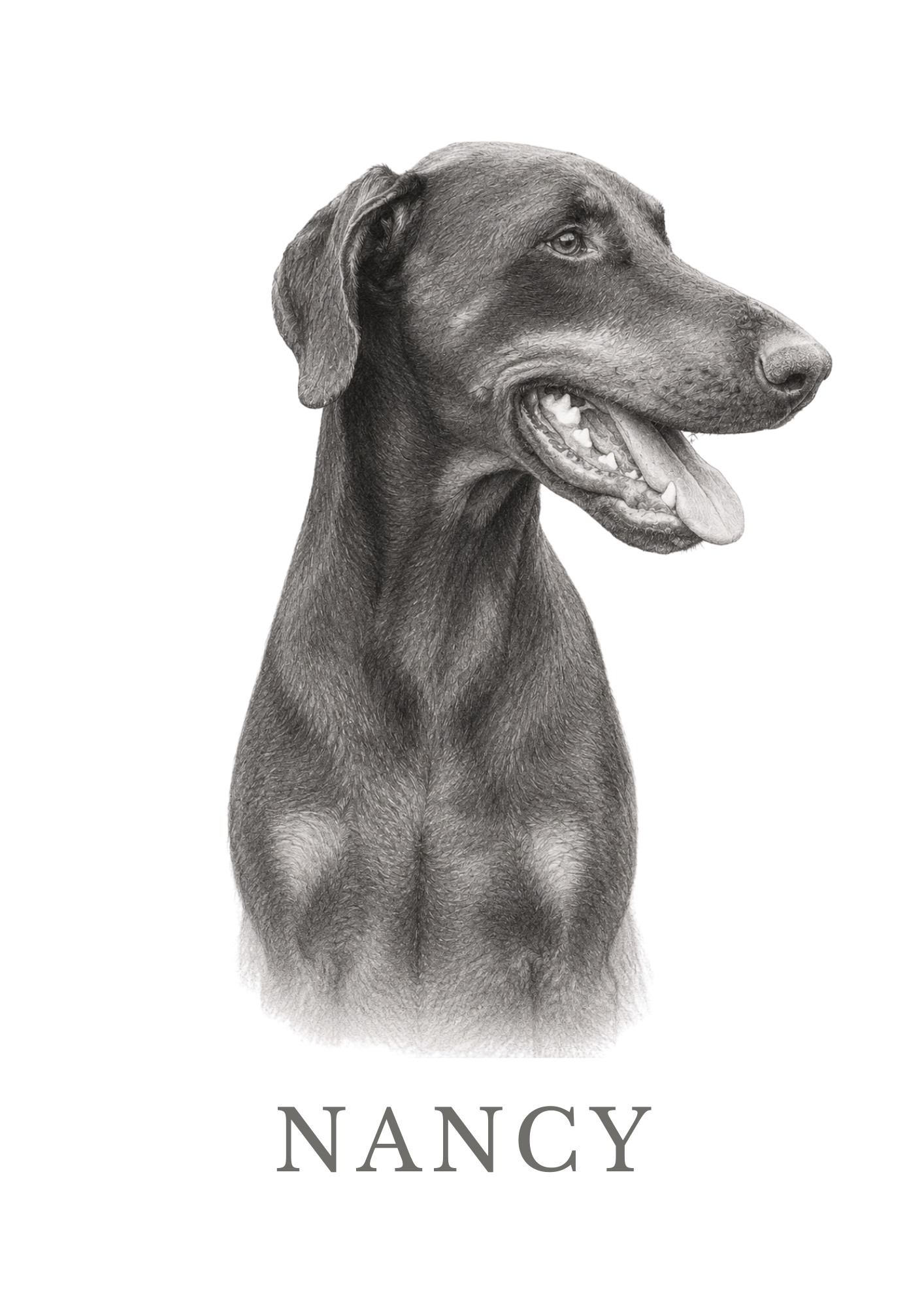 Luxury Custom Pet Portrait | Personalised Digital Download
