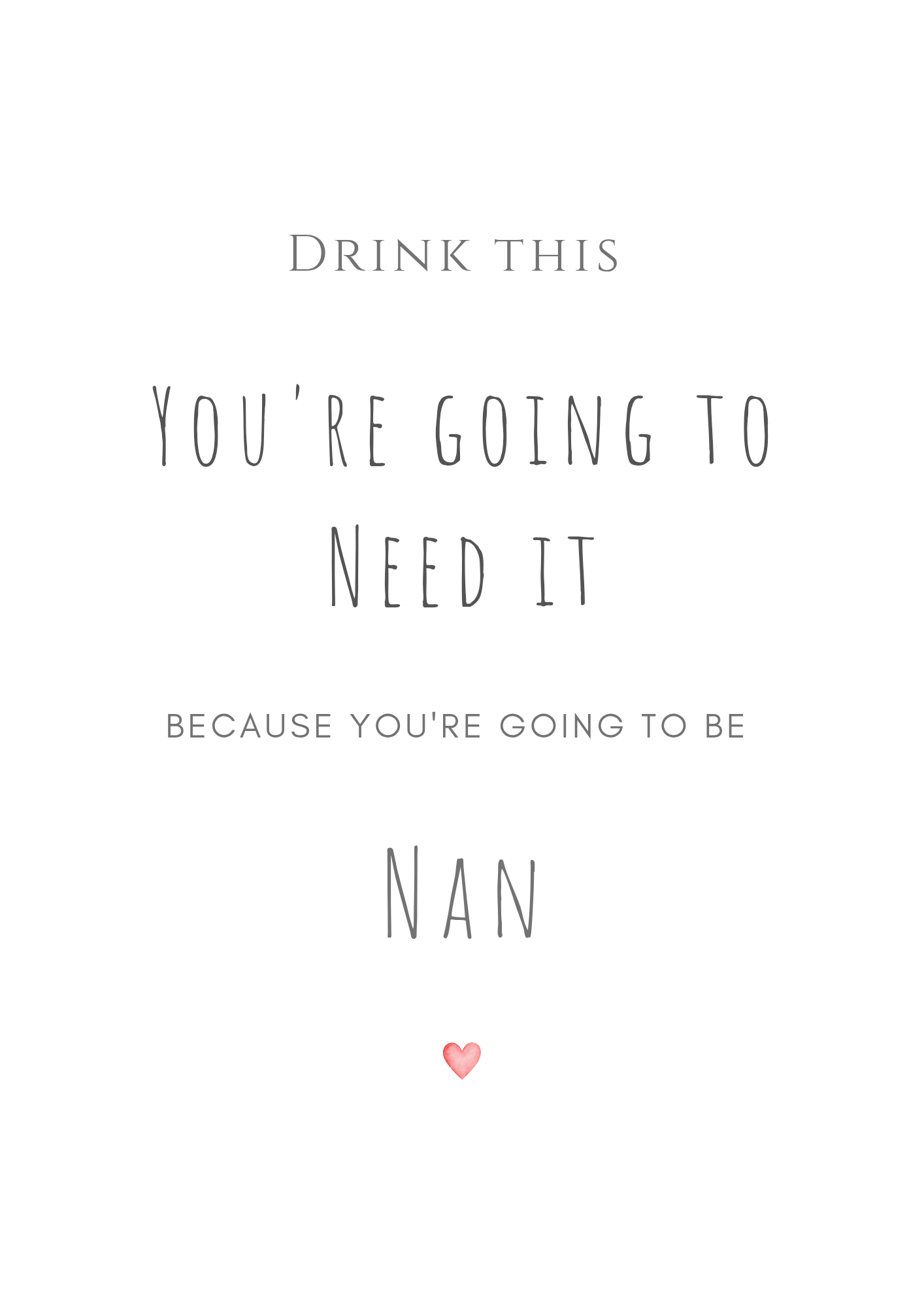 Pregnancy Reveal Wine Label