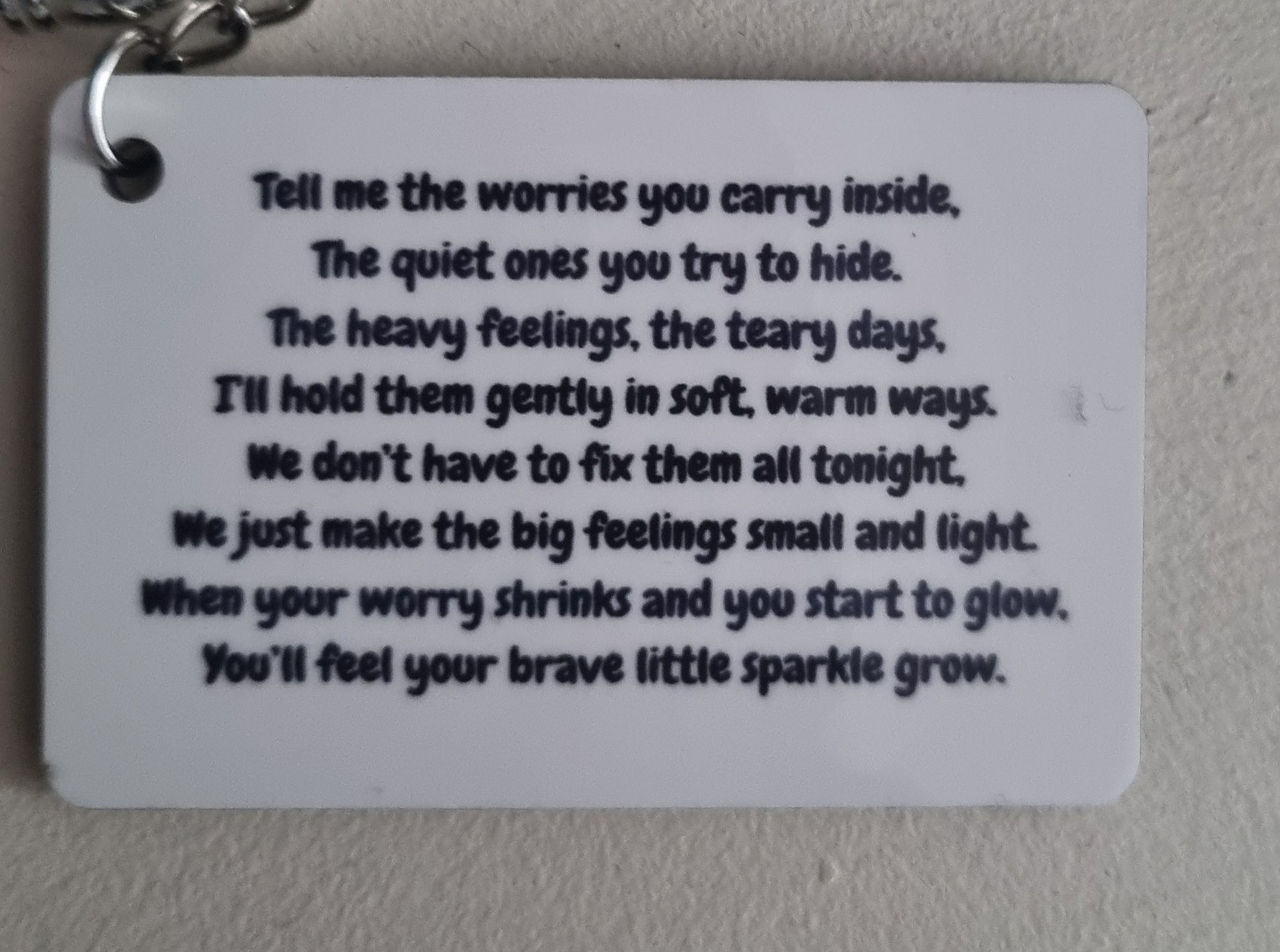 The Snack Squad Worry Buddy Charm