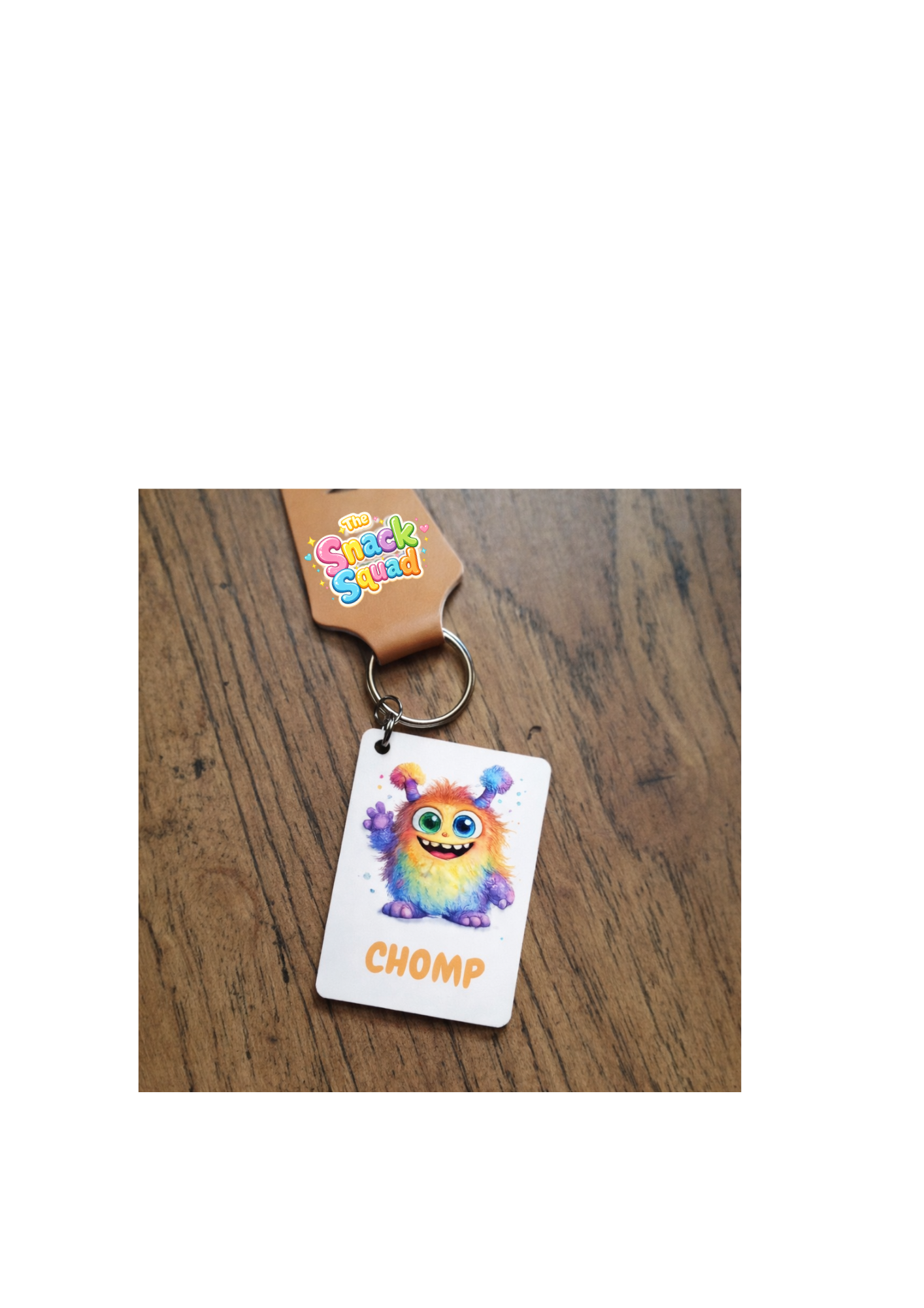 The Snack Squad Worry Buddy Charm