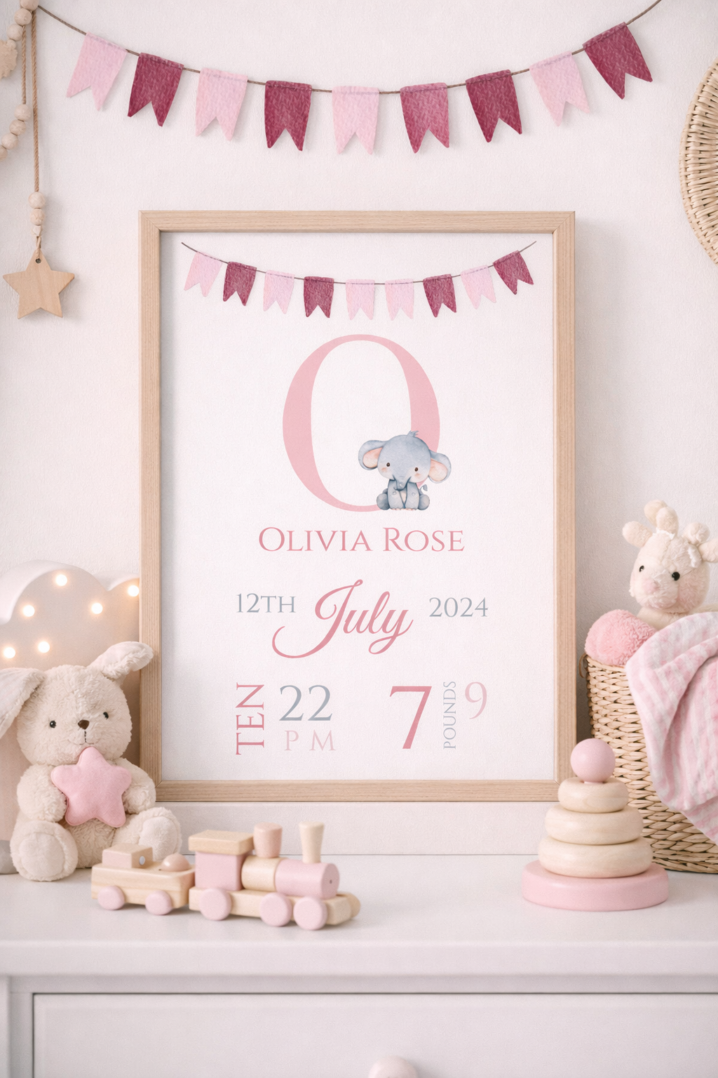 Personalised Baby Print