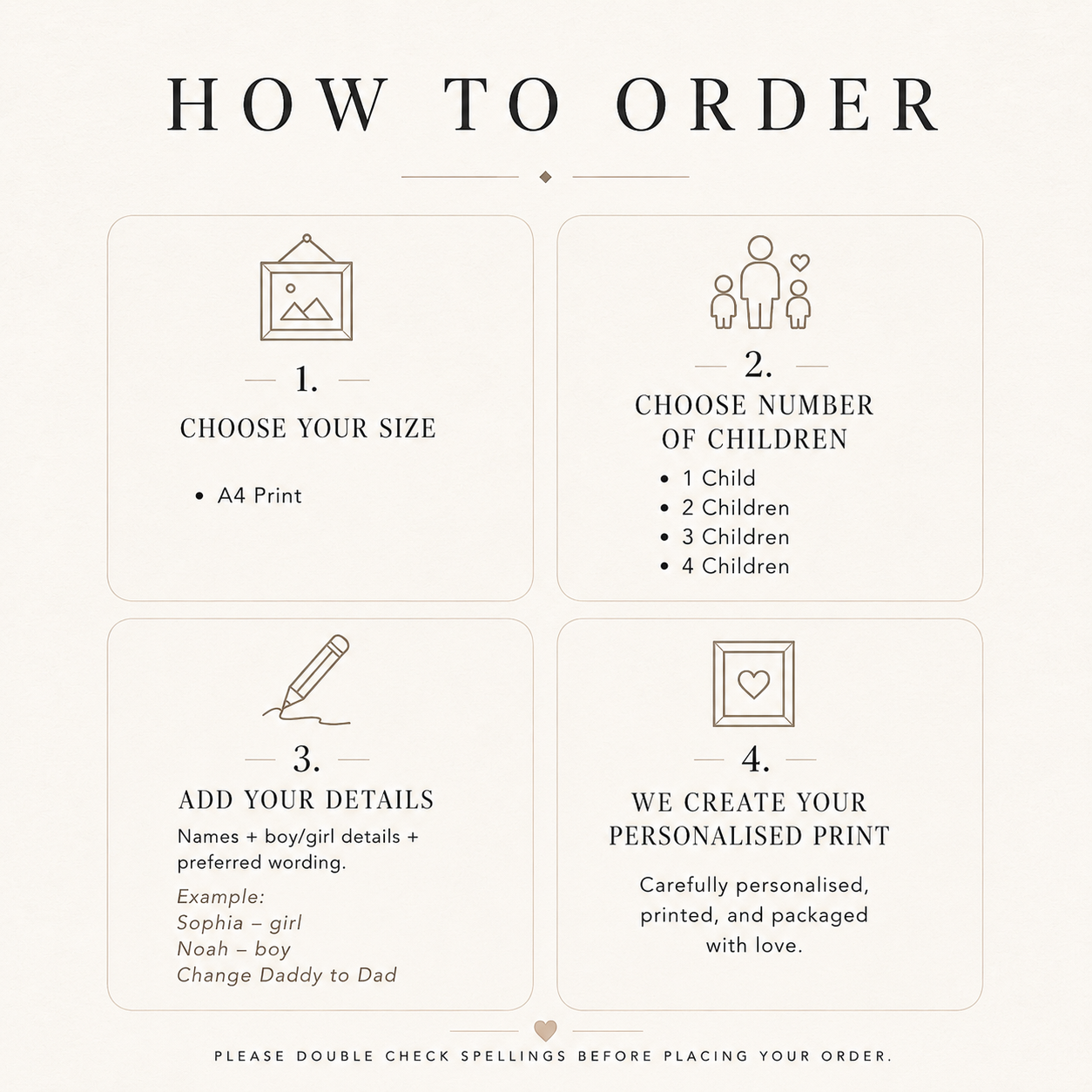The Dad You Chose To Be | Personalised Father’s Day Print. (Unframed) | Stepdad Gift | Dad Keepsake | Father Figure Gift